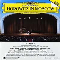 Deutche Grammophone : Horowitz - In Moscow